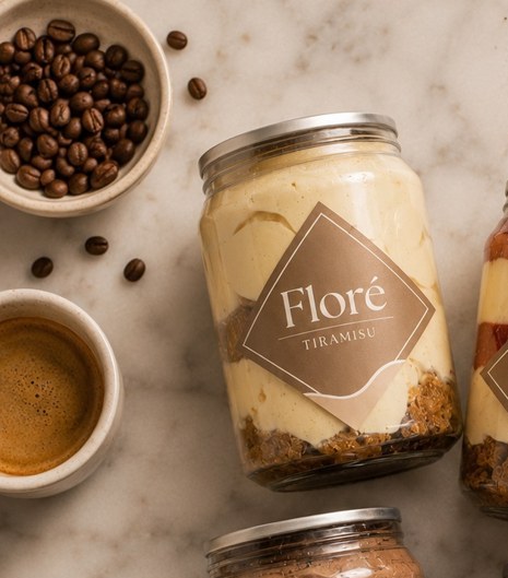 Floré Tiramisu v kozarcu